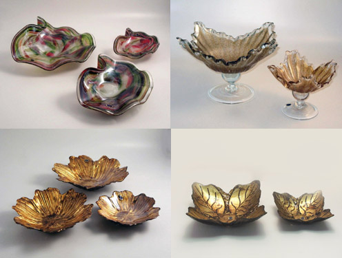Murano Art Glass Collections from MuranoArtGlass.us - New Centerpieces and Bowls